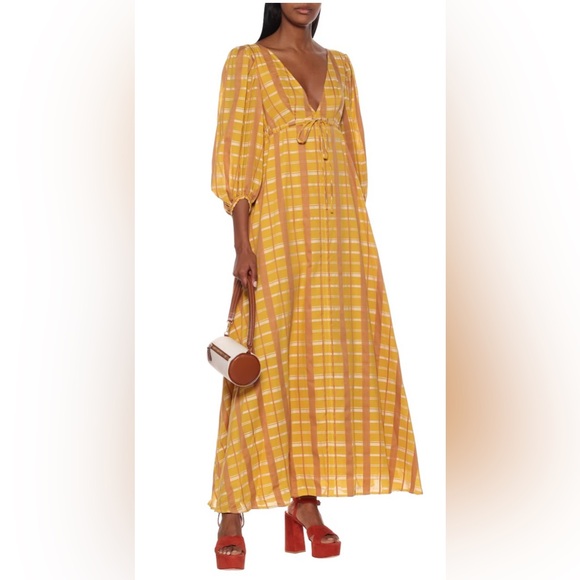 STAUD Dresses & Skirts - STAUD Amaretti cotton-blend maxi dress MEDIUM